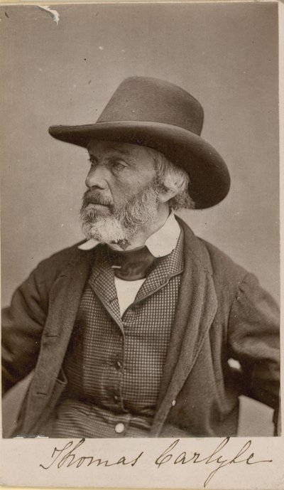 Thomas Carlyle von English Photographer